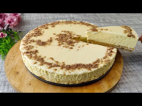 Delicious Vanilla Cheesecake - No Gelatin, No Eggs, No Bake