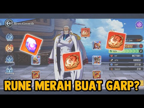 RUNE MERAH YG COCOK BUAT GARP ‼️| The Sea Road Fate Assembly | voyage of the four seas