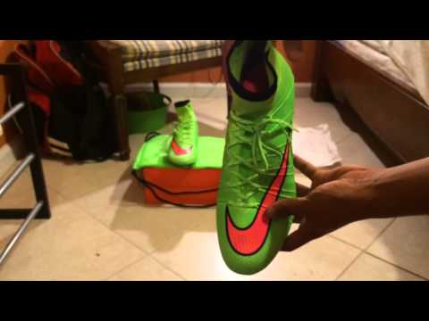 Nike Mercurial Superfly 4 Electric Green/Hyperpunch -Unboxing+on Feet