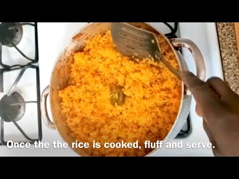 Pumpkin rice recipe | diri ak joumou