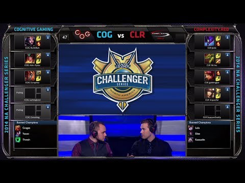 Cognitive Gaming vs compLexity.Red Game 1 | 3rd place NA Challenger Series #1 | COG vs CLR G1