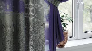 Комплект штор «Ронмирав (фиолетовый)» — видео о товаре