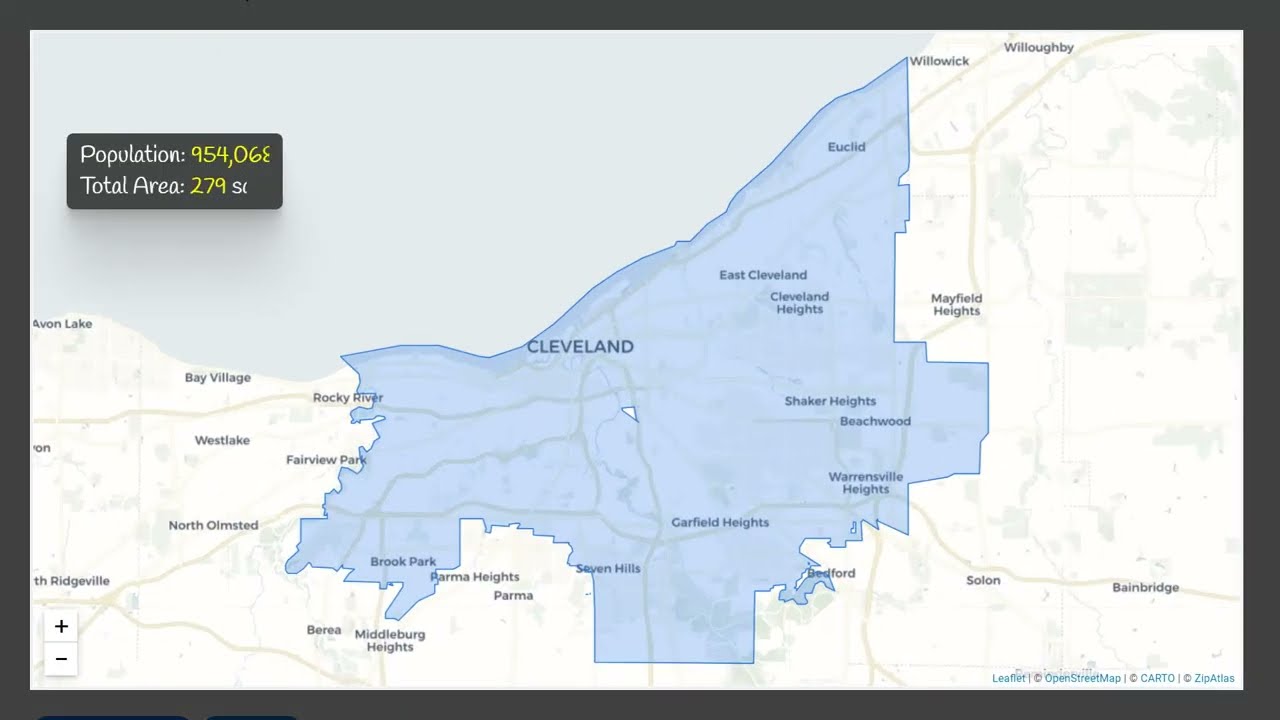 216 Area Code (Ohio) Social & Economic Profile
