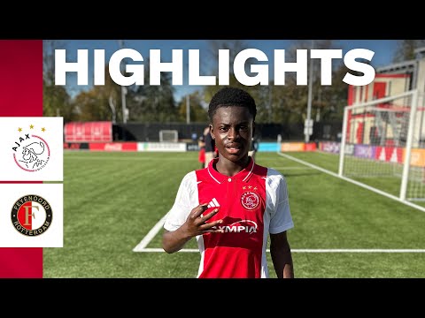Denzel Darko at it AGAIN! 🙃 | Highlights & reactions Ajax O15 - Feyenoord O15