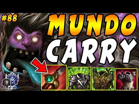 ALL THREE LANES LOST HARD! Carry & Win with UNKILLABLE MUNDO Jungle | Iron IV to Diamond Ep #88
