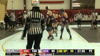 preview picture of video 'Rainier Roller Girls vs Rodeo City Roller Girls'