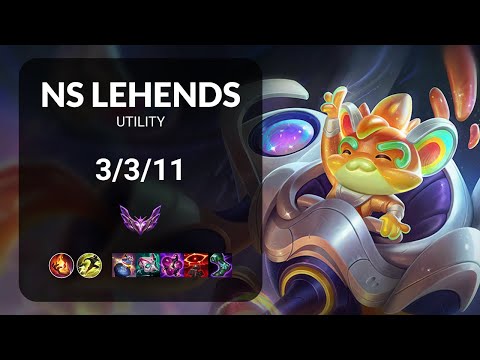 NS Lehends Rumble vs Yuumi UTILITY - KR MASTER Patch 15.2