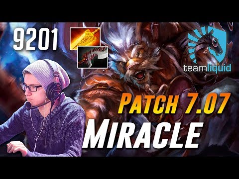 Miracle Brewmaster - 9201 MMR - Dota 2 Patch 7.07