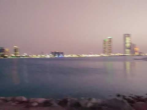 The view of Corniche Beach
