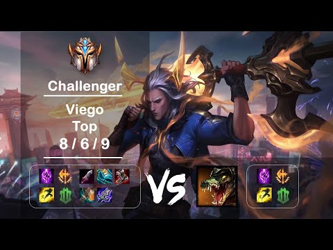 KR Challenger Replays Top Viego vs Renekton Ep.2156