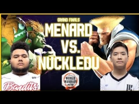 SF6➣ INSANE GRAND FINALS FOR CPT - MENARD VS NUCKLEDU - BLANKA VS GUILE - US East World Warrior