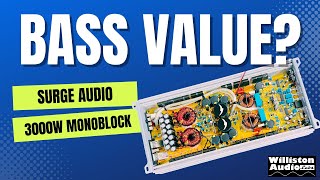 Less than 10 Cents a Watt? Surge Audio PL-3000.1D 3000W Monoblock