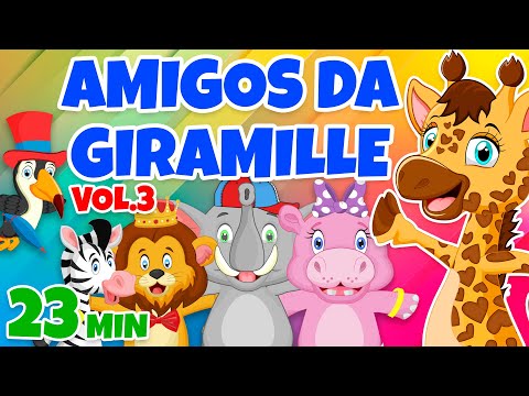 Amigos da Giramille Vol. 3 - Giramille 23 min | Desenho Animado Musical