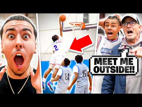 THIS OLD MAN PRESSED ME AFTER MY AAU TEAM TROLLED THE TOURNAMENT!