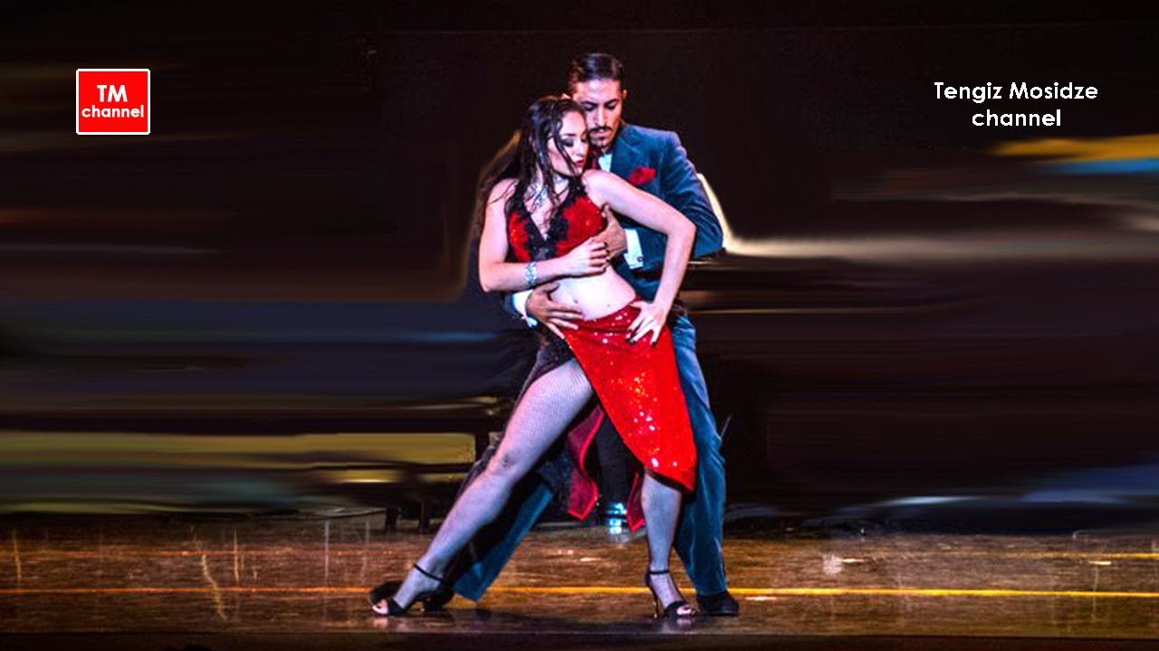 Tango "Derecho Viejo". Julian Sanchez and Melina Mourino with "Solo Tango" orchestra.