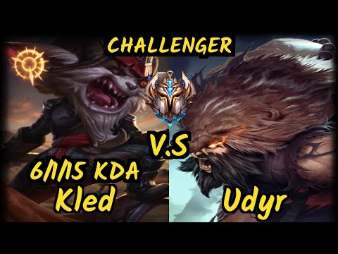 MSF Maxlore (KLED) vs UDYR - 6/1/15 KDA JUNGLE CHALLENGER GAMEPLAY - EUW v9.7
