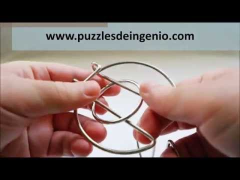 Solution Metal Puzzle Euro Jean Claude Constantin