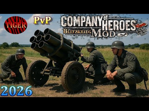 CoH Blitzkrieg Mod PvP _  2026 - 2v2 Gameplay