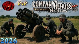 CoH Blitzkrieg Mod PvP _ 2026 - 2v2 Gameplay