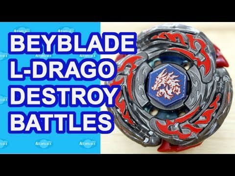 Beyblade L-Drago Destroy Battle Japanese Metal Fight Beyblade 4D Action