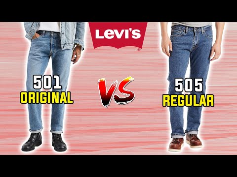 Levi's 501 Original VS 505 Explained in 15 Seconds 🤯