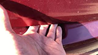 Chevy Volt - How to open trunk