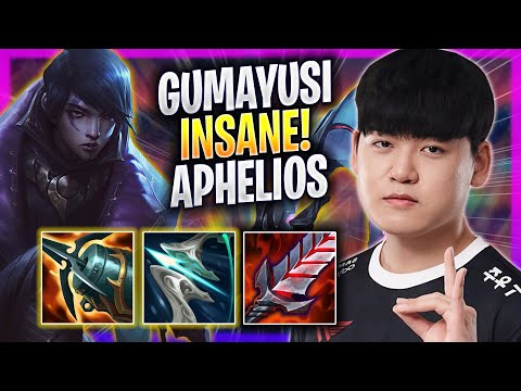 GUMAYUSI IS INSANE WITH APHELIOS! - T1 Gumayusi Plays Aphelios ADC vs Taliyah! | Season 2023