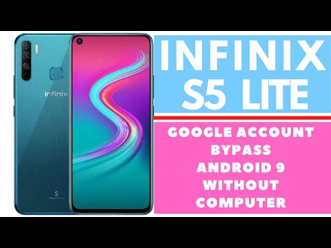Infinix S5 lite Google Account Bypass | Infinix X625b FRP Bypass Android 9 Without PC