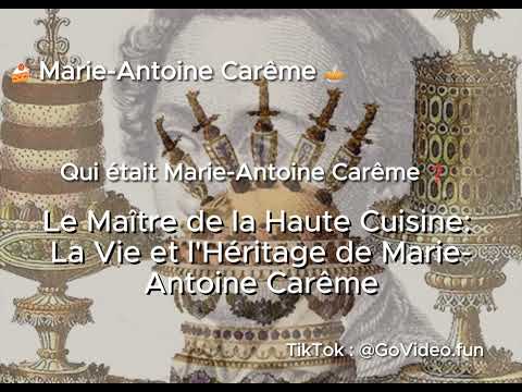 Marie Antoine Carême: The Father of French Haute Cuisine | Vibepedia