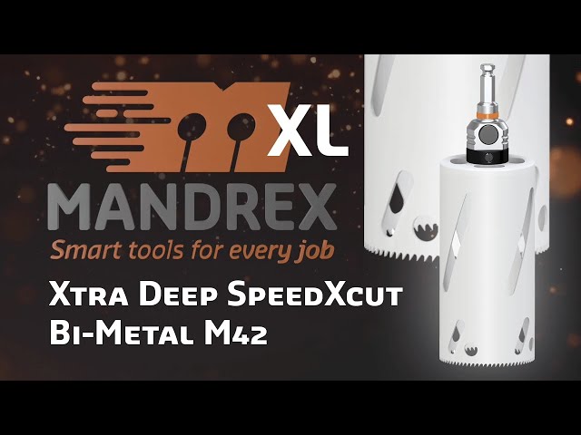 mandrex Reikäsaha mandrex 76mm istukka m42 co8 l400 mxqs