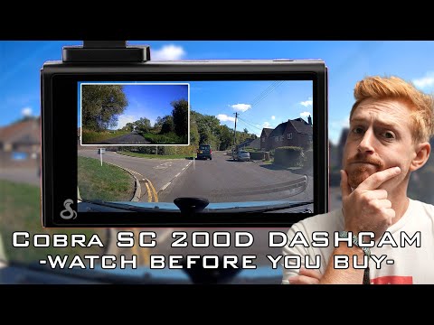 Cobra SC 200D dash cam In-depth review with real world driving examples | Watch before you buy