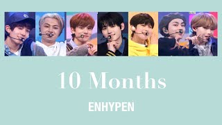Download lagu 10 Months - ENHYPEN 엔하이픈【日本語字幕/カナルビ】 mp3