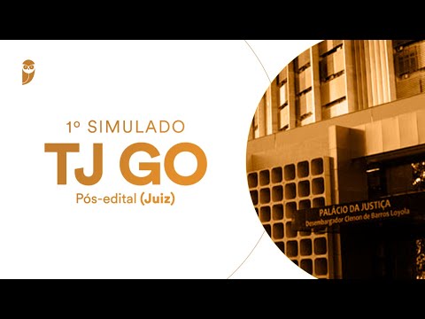 1º Simulado TJ GO - Pós-edital (Juiz) - Correção
