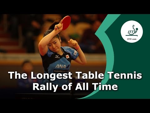 The Longest Table Tennis Rally of All Time