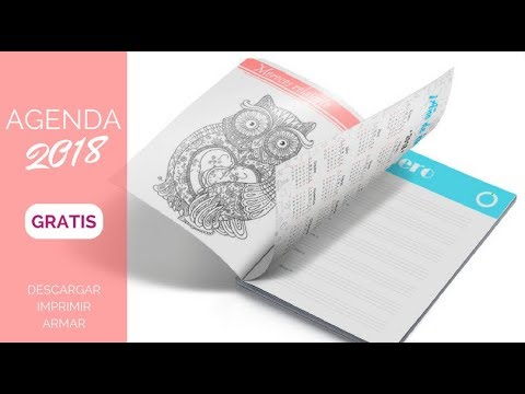 Agenda 2018 EN PDF GRATIS IMPRIMIBLE