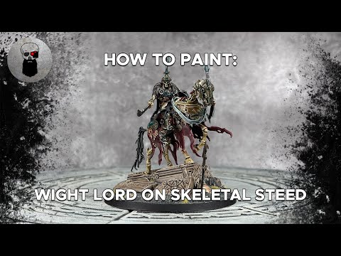 Contrast+ How to Paint: Wight Lord on Skeletal Steed