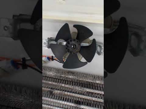 replacing an evaporator motor in a GE refrigerator