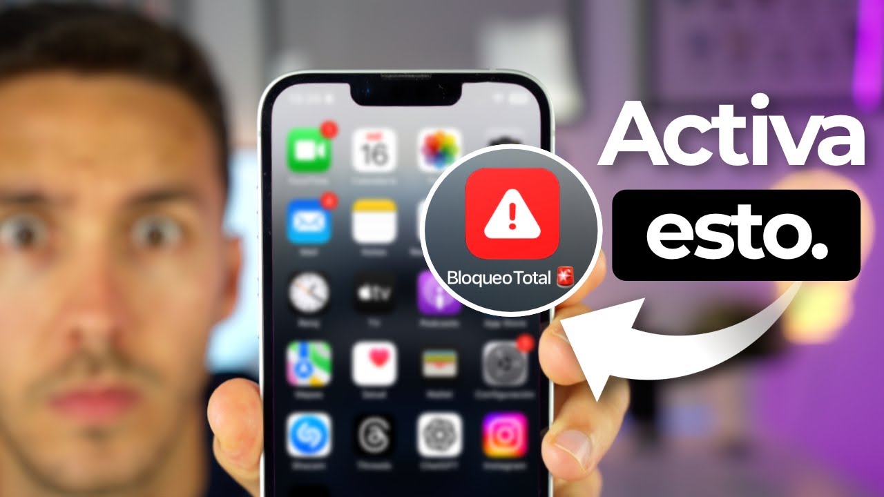 Activa este botón ANTI ROBO para EVITAR QUE APAGUEN tu iPhone 🔒
