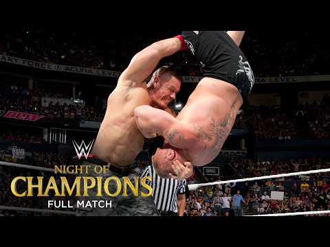 FULL MATCH - Brock Lesnar vs. John Cena - WWE World Heavyweight Title Match: Night of Champions