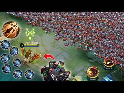 Dr. Beast Roger 500% Attack Speed build vs 1000 minions (new challenge)