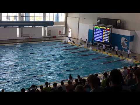 100m BF Man Final  2016 Finswimming World hampionships in Greece