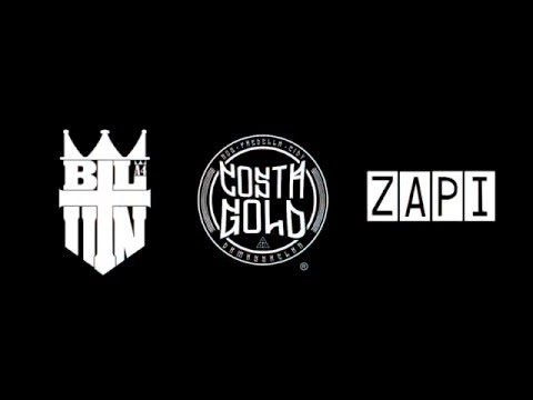B.L.U.N.T Part. Costa Gold & ZAPI - Meia Noite (VMS / Jackpot Prod.)(Dj EB) [LyricVideo]