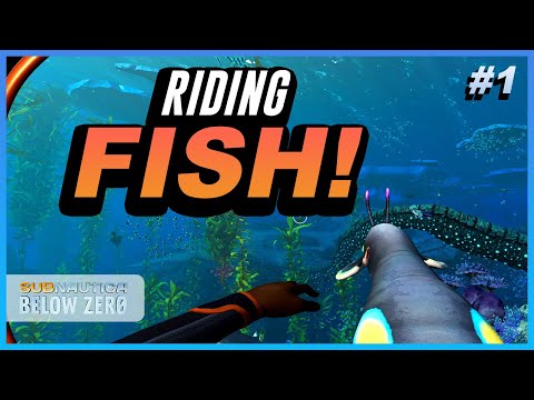 Subnautica: Below Zero - How to ride a fish! | Episode 1