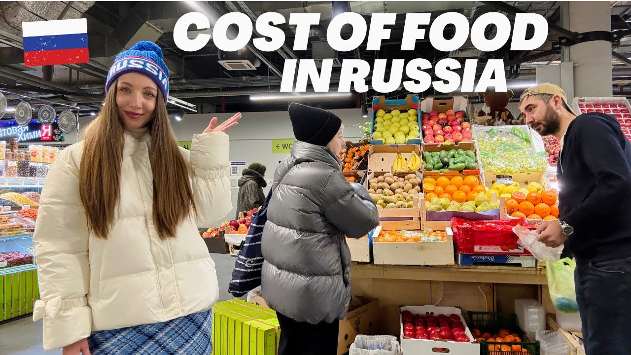 GROCERY SHOPPING IN RUSSIA 🇷🇺 What $50 can get you in Moscow 2025?