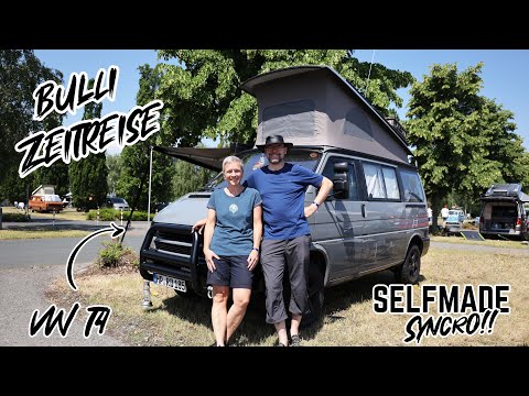 Bulli Zeitreise mit selbst gebautem VW T4 Syncro California! Manuelles 4 Motion! 🤯