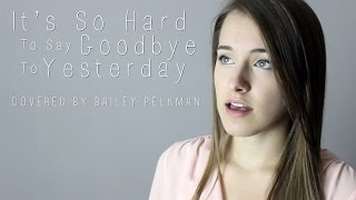 It's So Hard To Say Goodbye To Yesterday - Boyz II Men (Jason Mraz Cover)