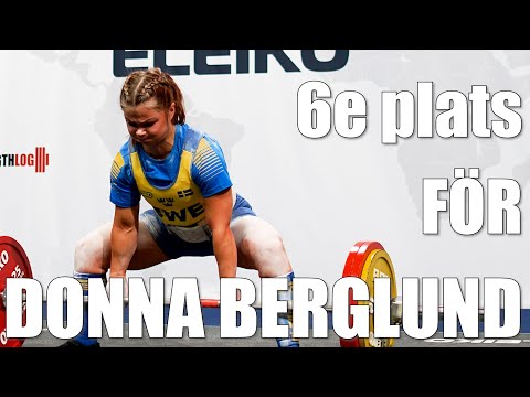 VM I STYRKELYFT | Donna Berglund 420 kg @ 57 kg