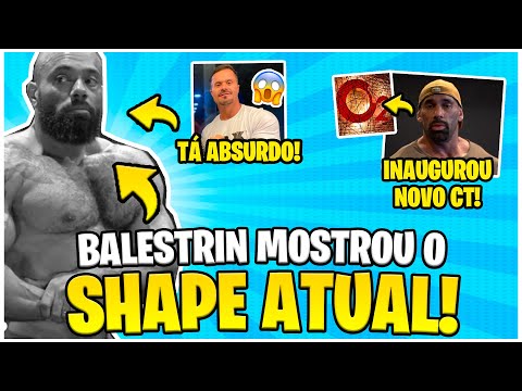 JULIO BALESTRIN IMPRESSIONA CARIANI E CAIKE PRO COM SHAPE ATUAL! SANTISTEBAN INAUGURA CT O2!