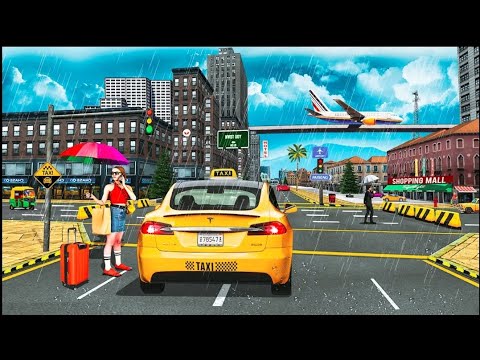 UK Prado Car Taxi Cab Offroad Simulator 3D - Car Driving in Open World City - Android GamePlay