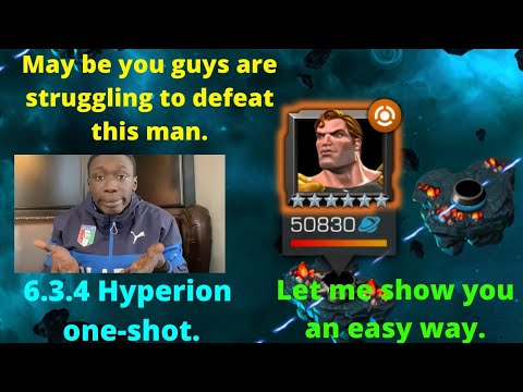 6.3.4 Hyperion trend. Marvel Contest Of Champions.